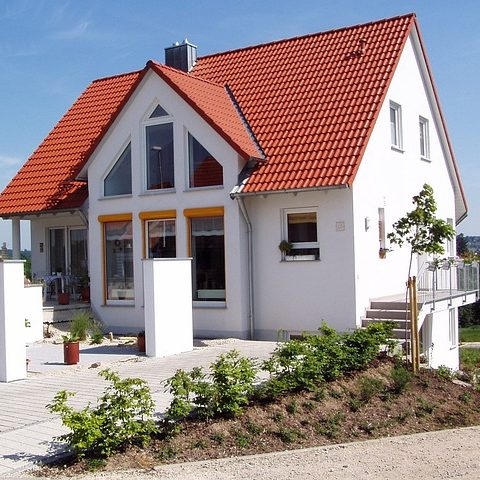 Garten im Frühling