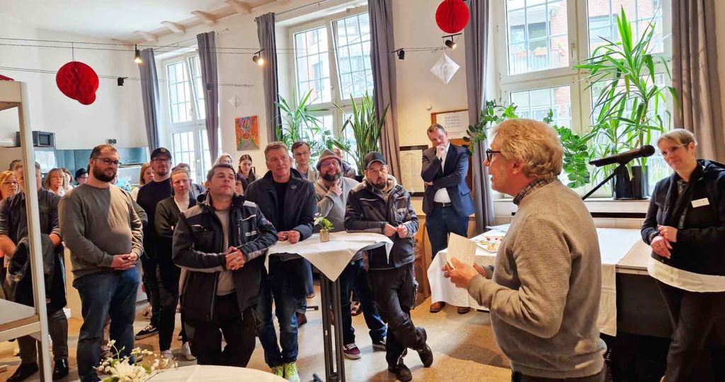 Jubiläum Café Kick der Caritas-Dorsten-