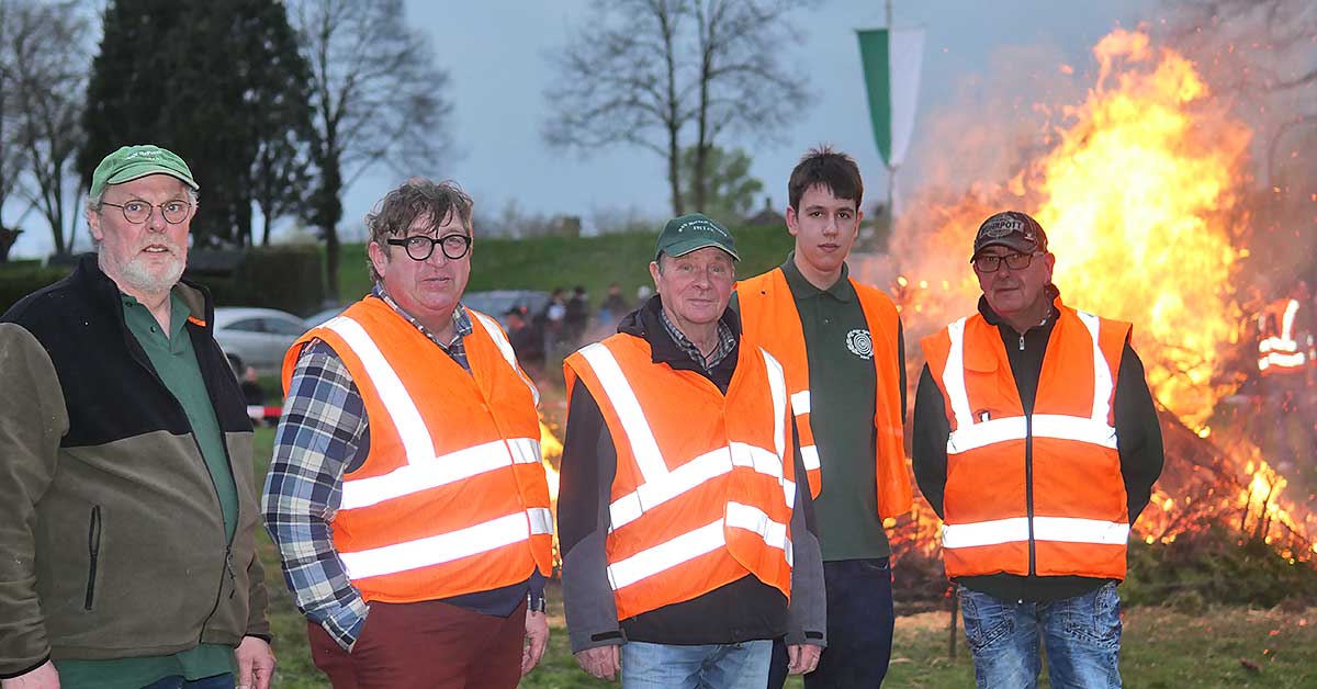 Osterfeuer Hervest