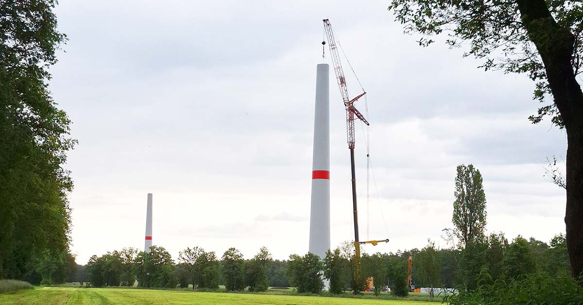 Windkraft Große Heide