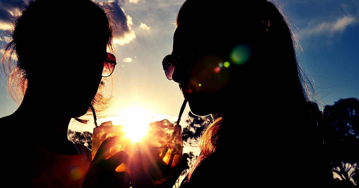 Abendsonne Sommersonnenwende