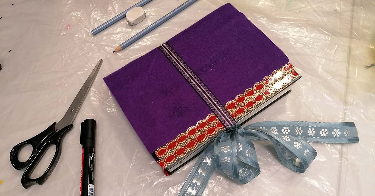 Buch upcycling Stadtbibliothek
