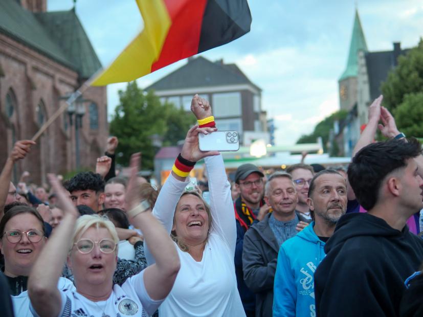 Public Viewing EM Auftakt in Dorsten