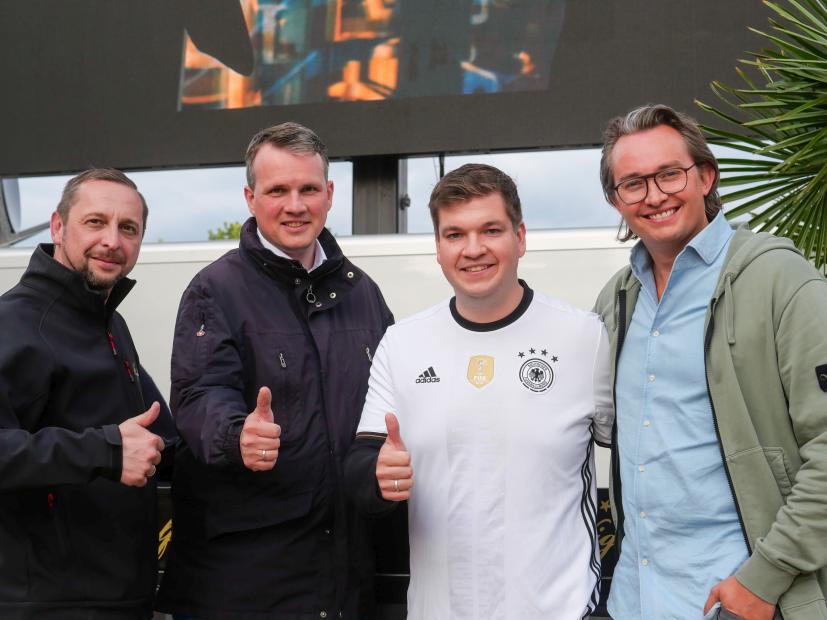 Public Viewing EM Auftakt in Dorsten