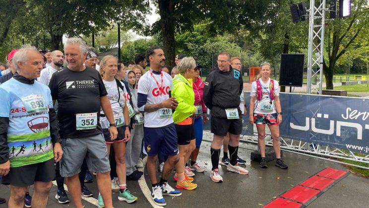 24-Stunden-Lauf Dorsten Start 2024