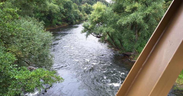 Geringer Niederschlag: An der Lippe blieb es im September recht trocken