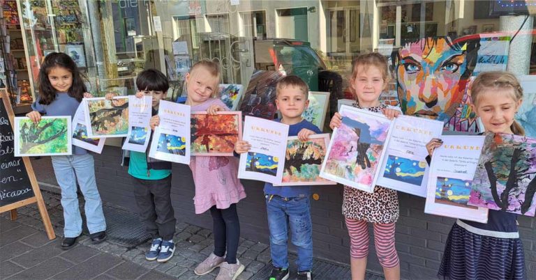 Galerie Türkis fördert junge Künstler zum Weltkindertag