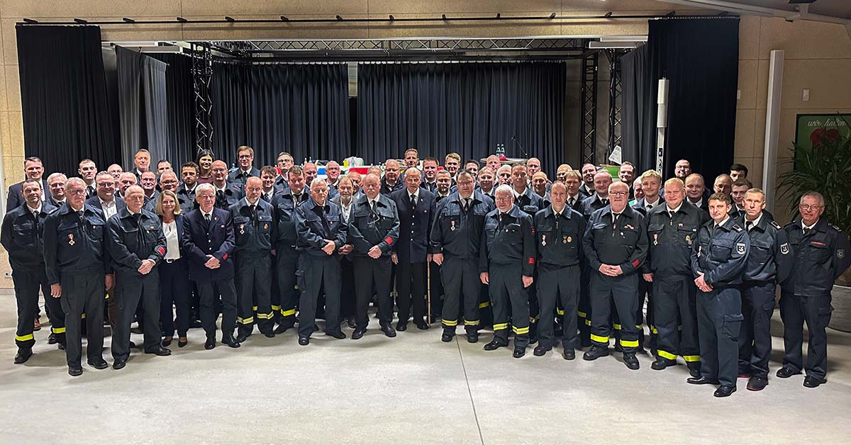 Feuerwehr Ehrungen