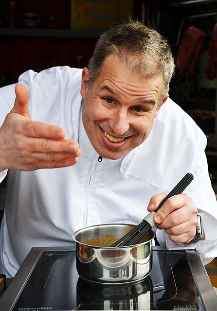 Andreas Hülsmann Profikoch Kochen mit Kindern
