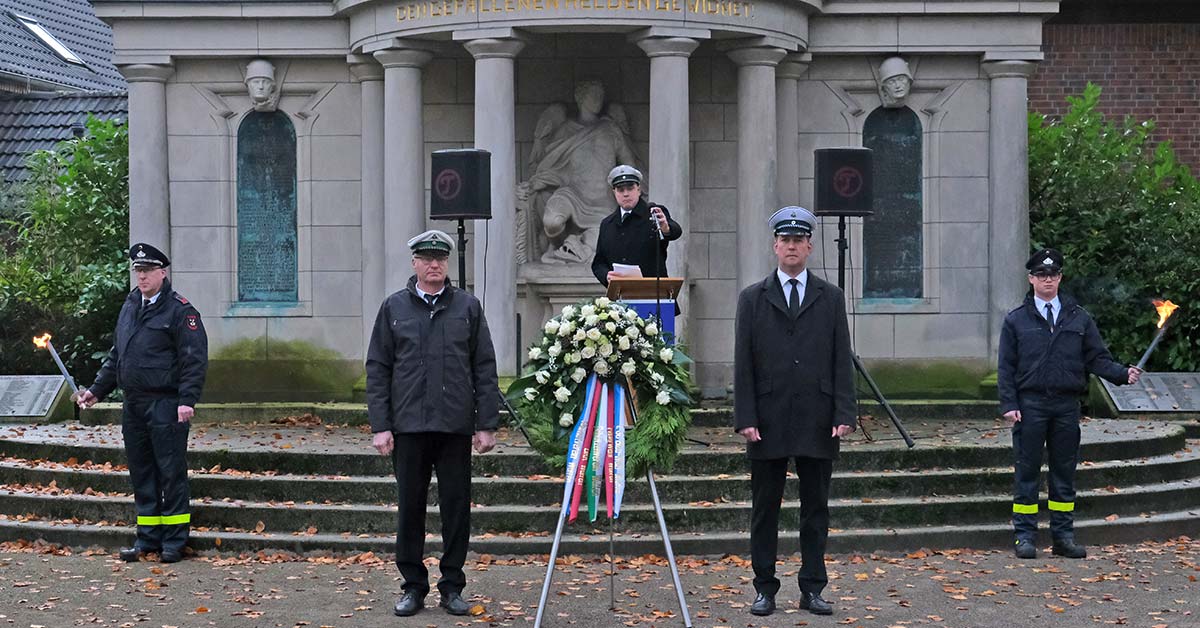 Volkstrauertag Wulfen