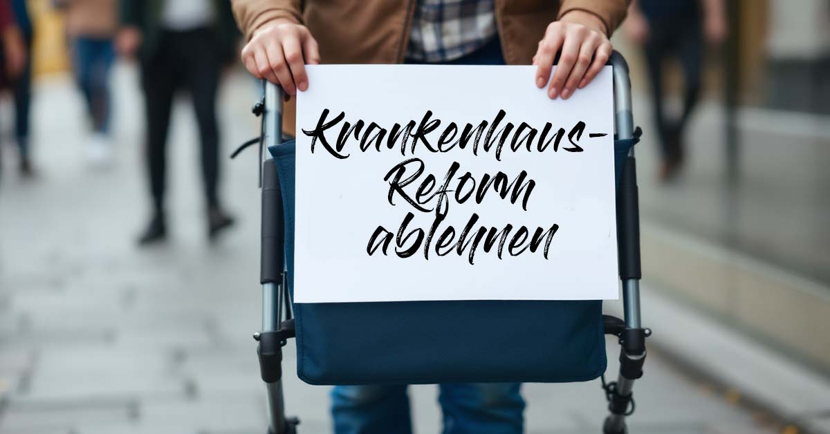 Rollatoren Demo Krankenhausreform
