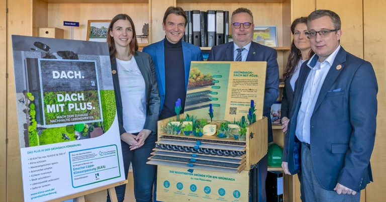 Mehr Grün für Dorstens Dächer: Neues Förderprogramm gestartet