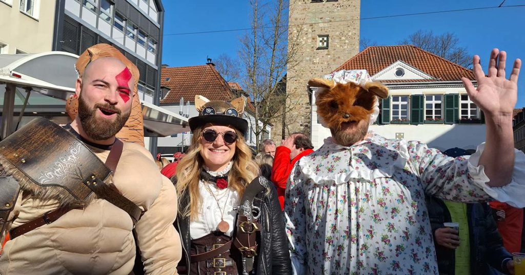 Rosenmontagszug Karneval Dorsten