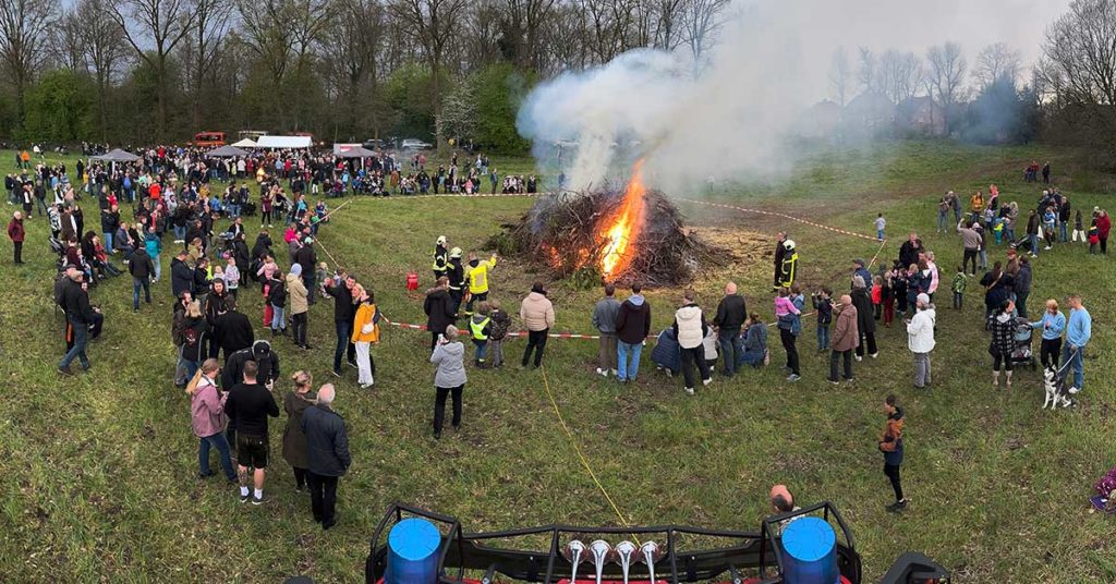 Osterfeuer Wulfen