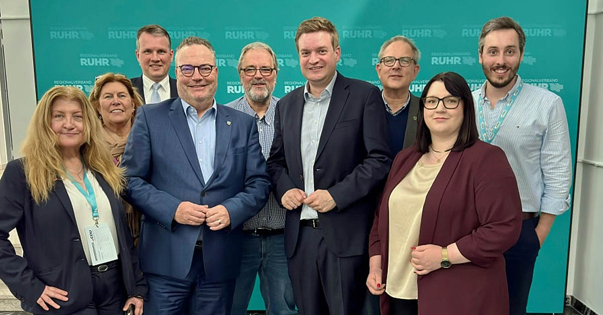 CDU-Kandidaten Tobias Stockhoff und Landrat Bodo Klimpel für die Ruhrparlamentswahl nominiert