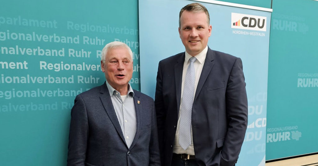 CDU nominiert Rainer Gardemann und Tobias Stockhoff aus Dorsten für das Ruhrparlament