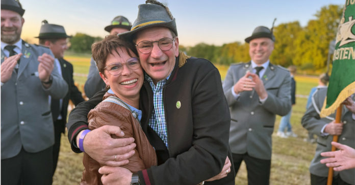 Das Kaiserpaar von St. Marien Hervest-Dorsten 2025 Paul und Ulrike Schürmann