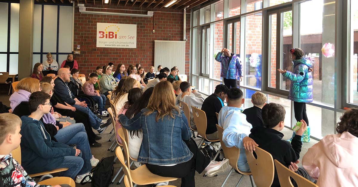 Gesamtschule Wulfen präsentiert Theaterstück zum Klimawandel in der BiBi am See