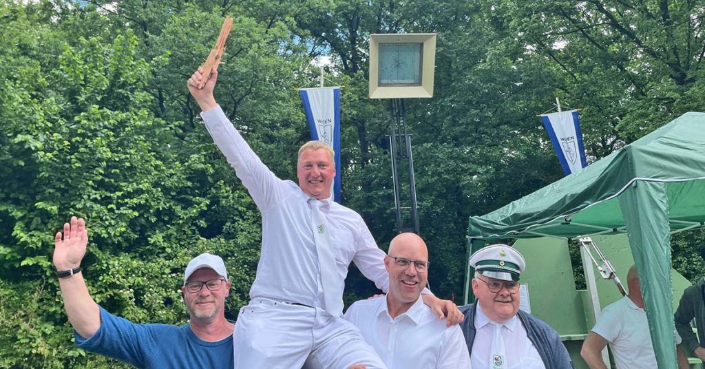 Schützenfest Wulfen 2025 Schützenkönig Theo Rößmann