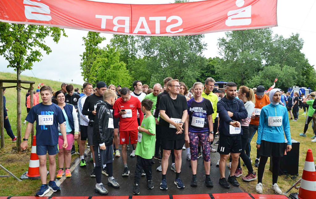 Start beim Brustkrebslauf Dorsten Maria Lindenhof 2025