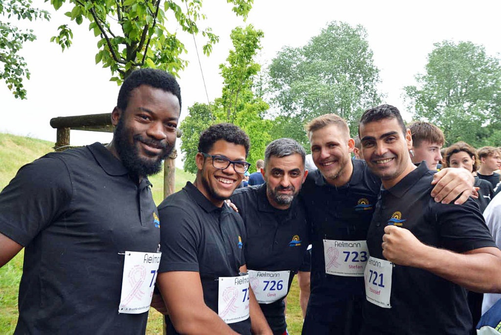 Team Atlantis beim Brustkrebslauf Dorsten Marian Lindenhof 2025