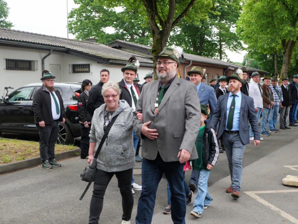 Vorparade 2025 Schützenverein Holsterhausen 53