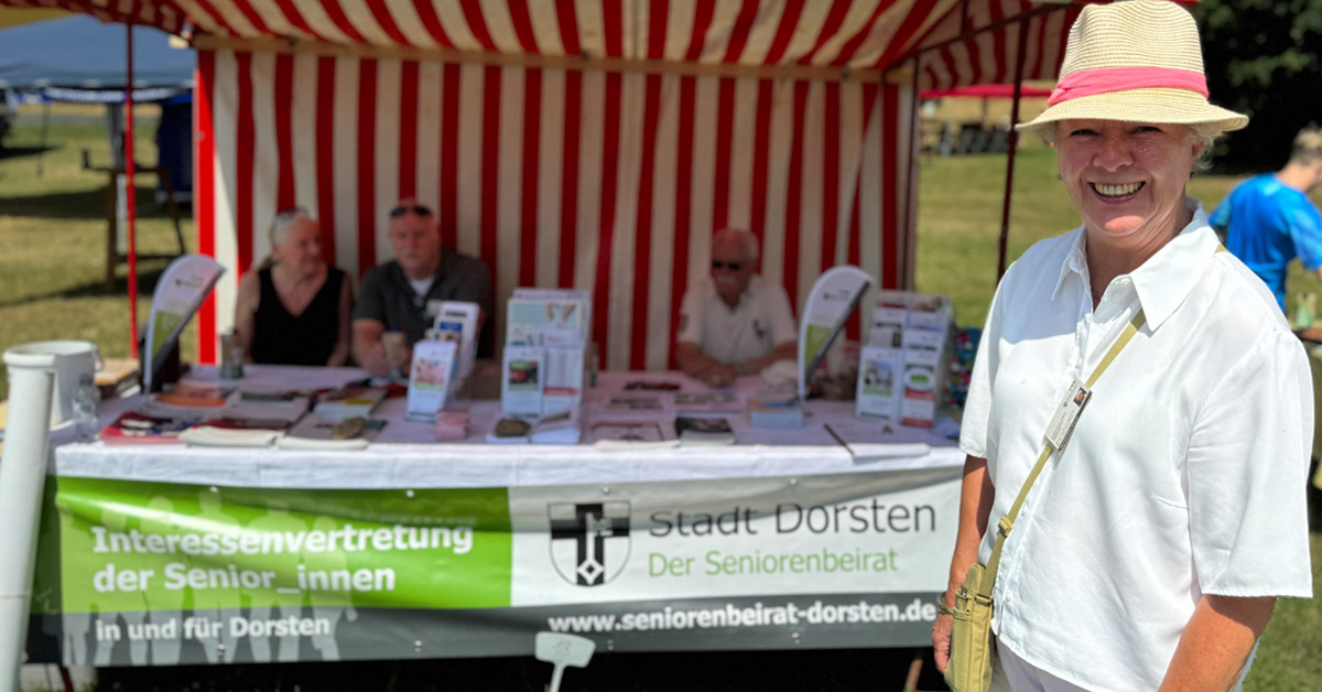 Heidi Göbel vom Seniorenbeirat der Stadt Dorsten