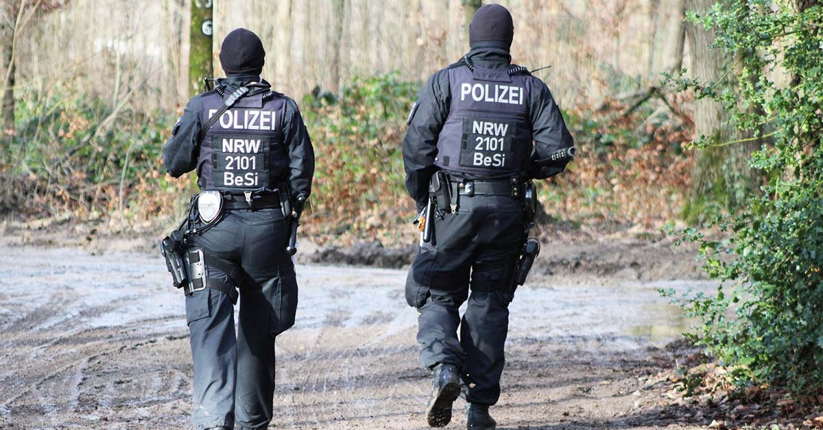 Polizei Wald