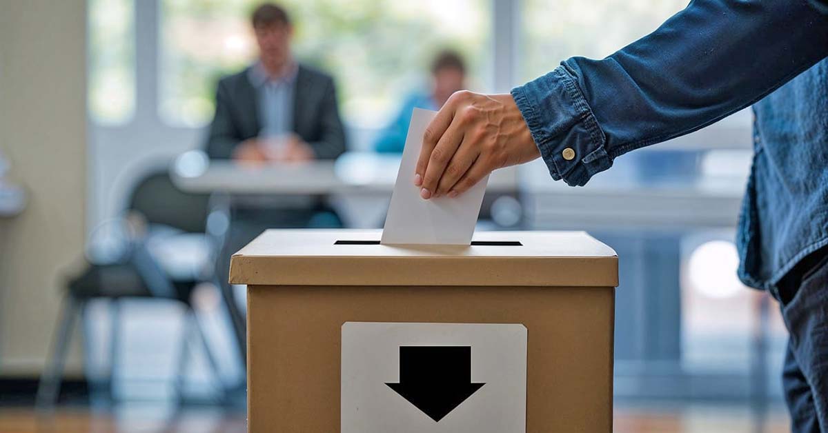 Wahlen Wahl Wahlurne Wahlhelfer