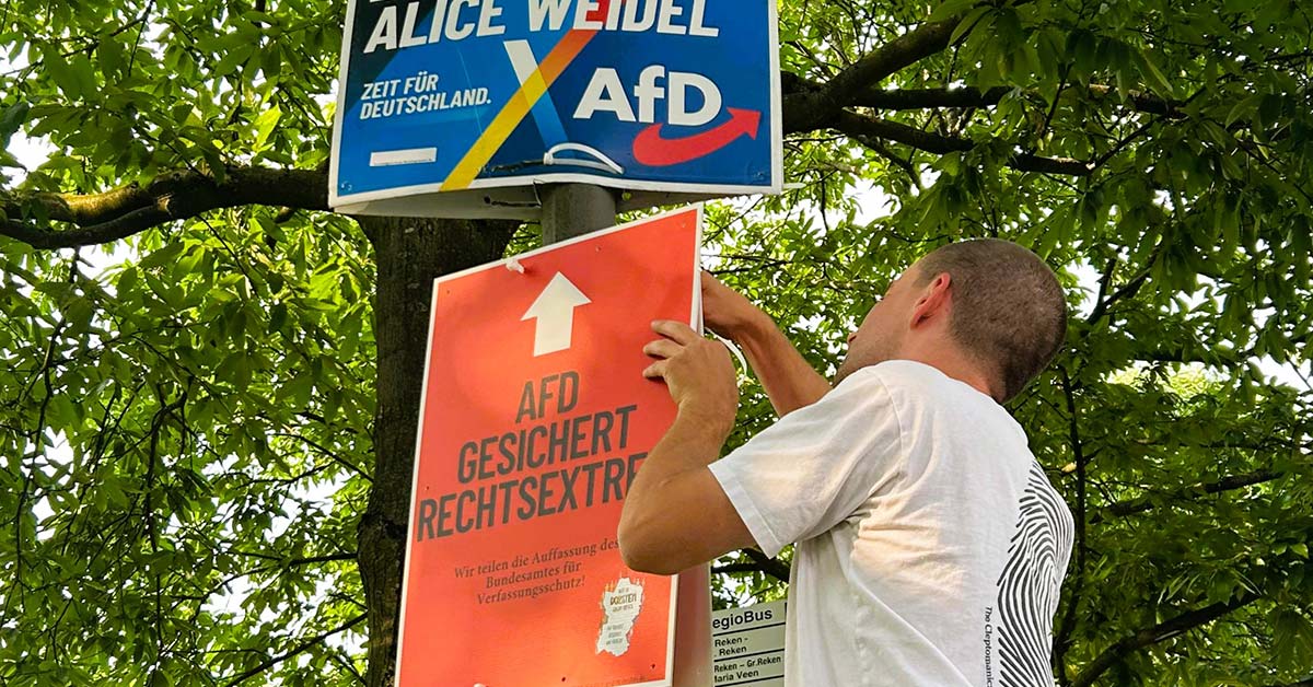 Bündnis gegen Rechts AfD