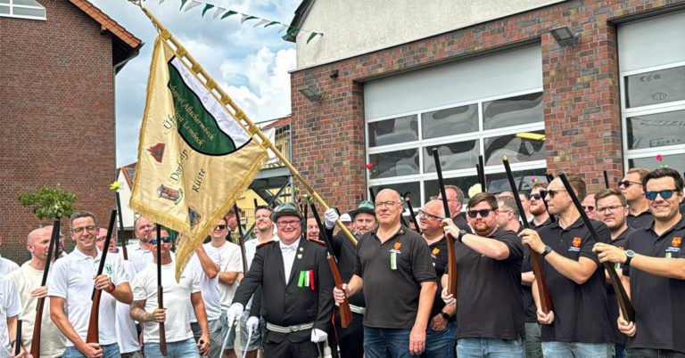 Emmelkamp auf Kilianfahne Altschermbeck