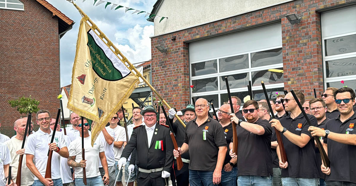 Emmelkamp auf Kilianfahne Altschermbeck