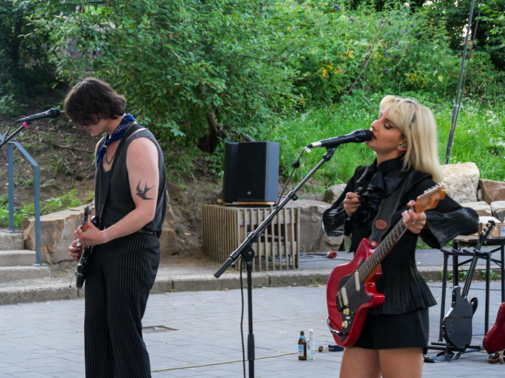Hiqpy rockt Dorsten Niederländische Band begeistert im Bürgerpark