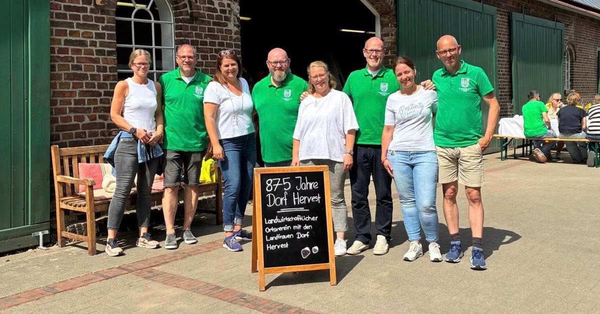 875 Jahre Hervest Hof-zu-Hof-Tour
