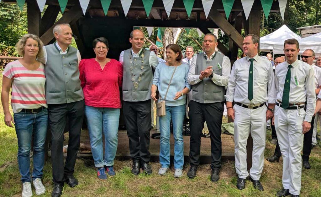 Neuer König und Königin Rhade-Matthias Krampe und Miriam Krampe
