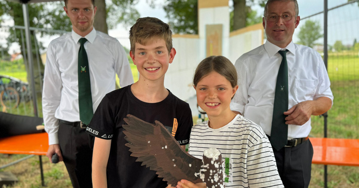 Neues Kinderkönigspaar 2025 in Rhade