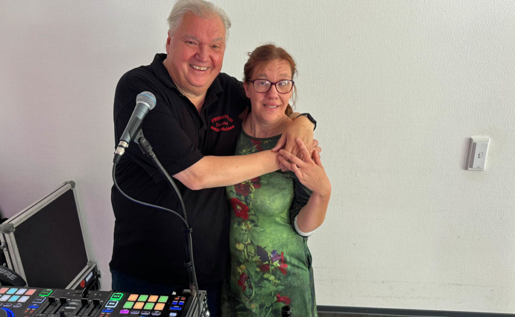 Peter Suttrop und Tochter Lene