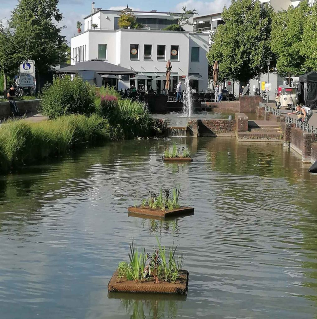 Neue Schwimminseln in Dorsten