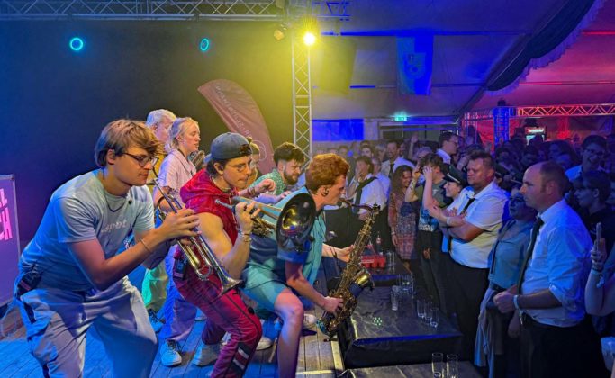 Band Knallblech-Sch&uuml;tzenfest Dorsten-Altstadt