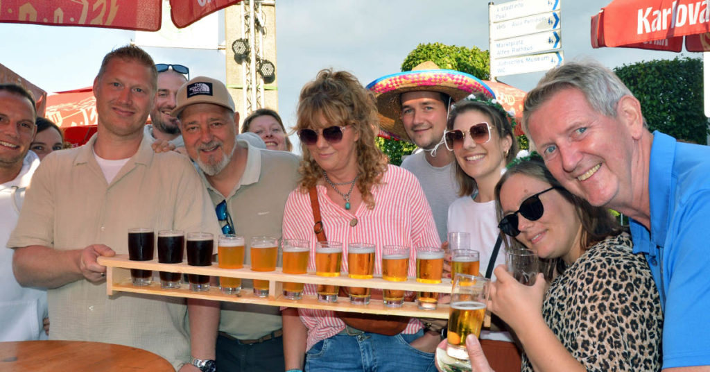 Bierbörse Dorsten 2025 -Partystimmung - lockte tausende Besucher an