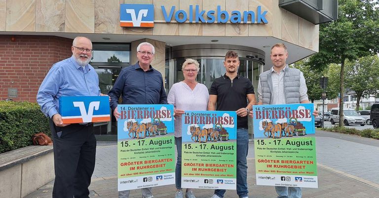 Dorstens doppelter Anstoß: Zwei neue Biere zur Dorstener Bierbörse
