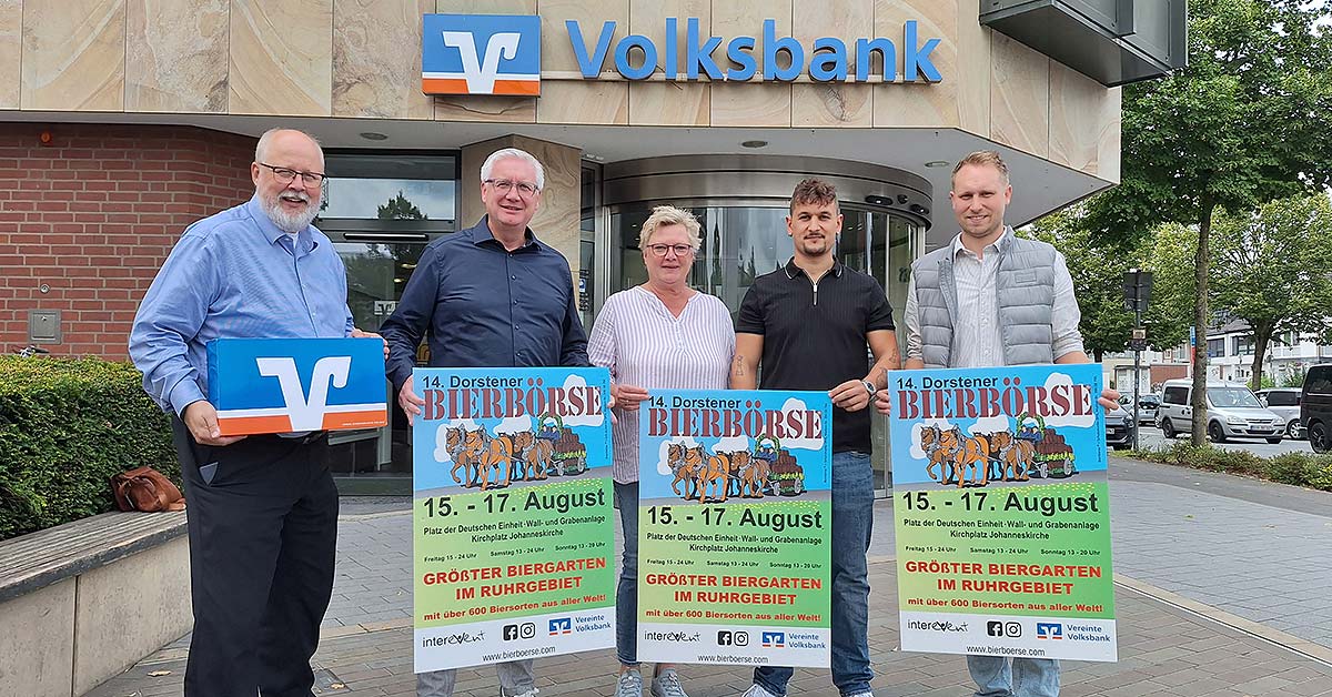 Bierbörse Dorsten Vereinte Volksbank