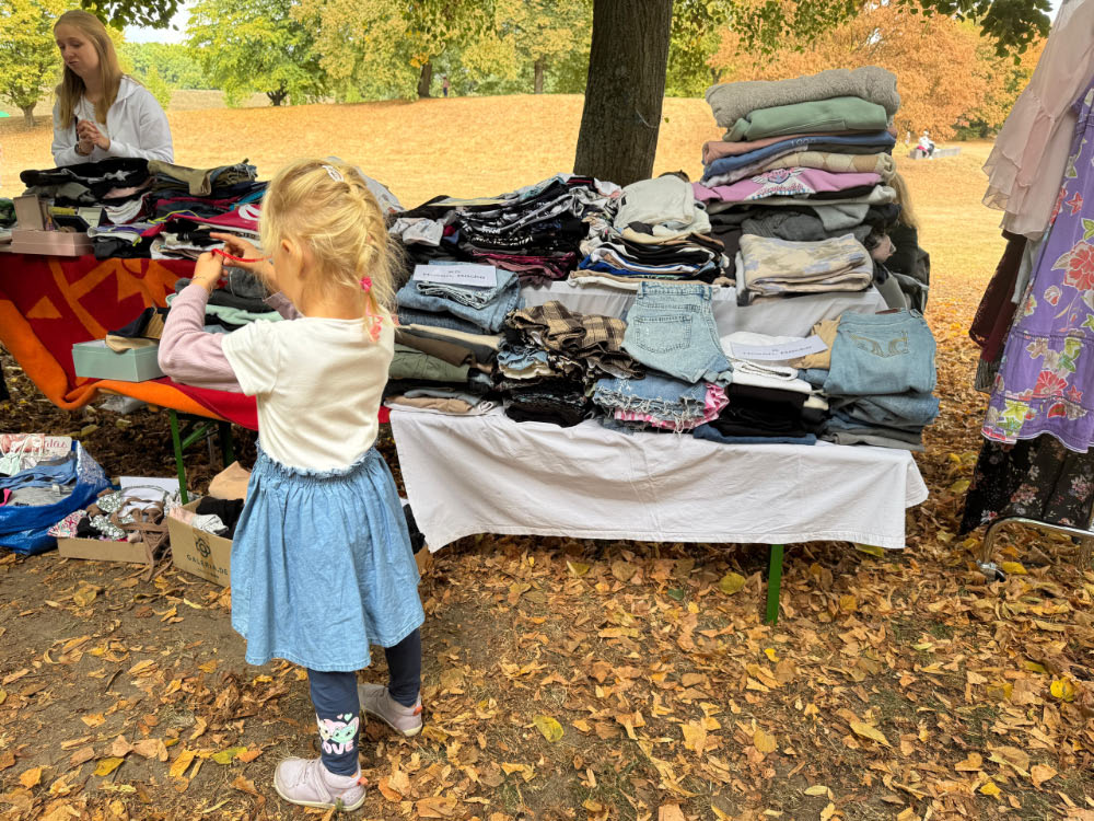 Familien-Trödelmarkt im Bürgerpark Dorsten 2025 