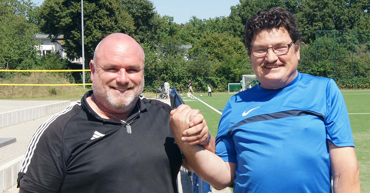 Jörg Kirstein und Jörg Grosche Fußballcamp Wulfen