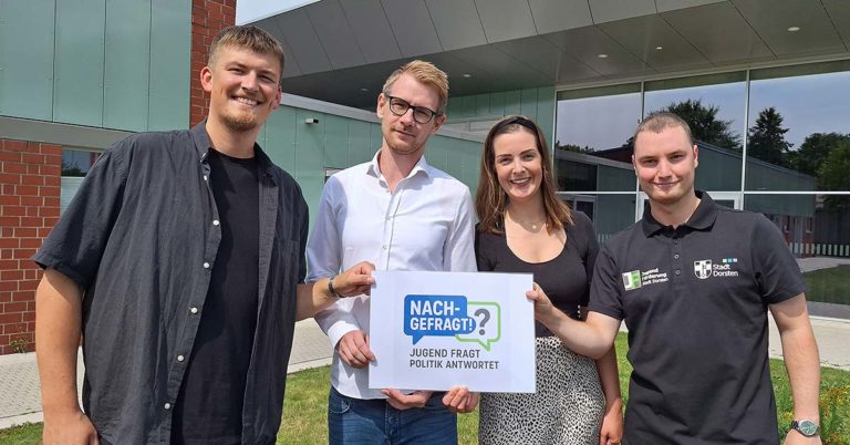 Nachgefragt – Jugend fragt, Politik antwortet: Knallharte 90 Sekunden