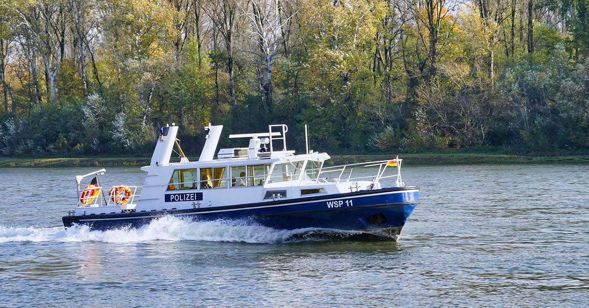 Polizei Boot Wasserschutzpolizei