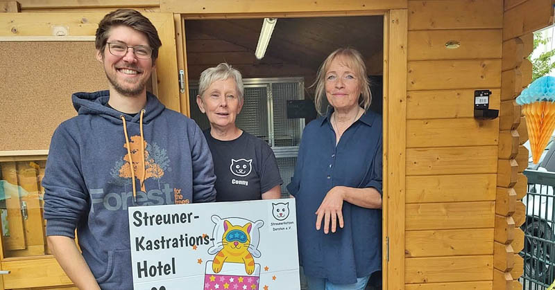Streunerkatzen Kastrations Hotel