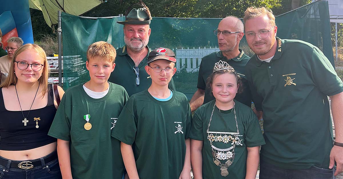 Kinderschützenfest Dorsten-Hardt Kinderschützenkönigin