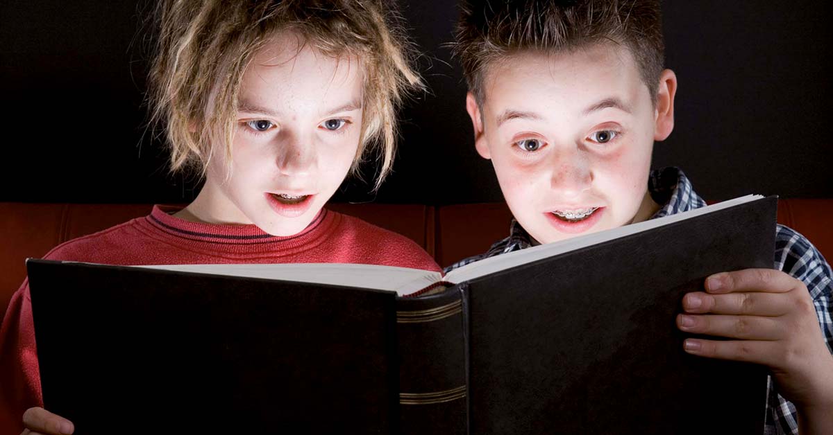 Lesende Kinder Geschichtenwerkstatt