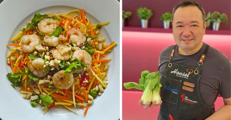 Kochen mit Minh (2): Mango-Salat mit Garnelen (mit Video)